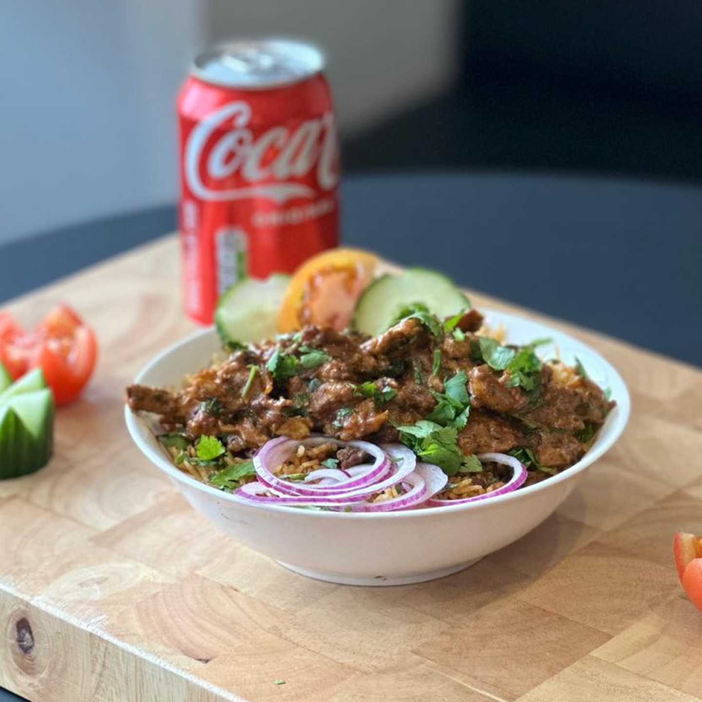 Chicken Taka Tak Rice Bowl