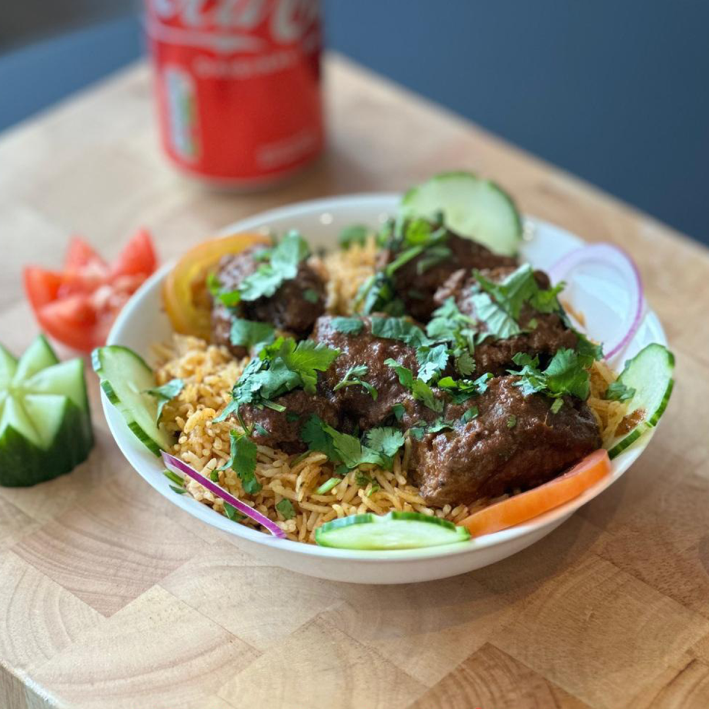 Kofta Kebab Rice Bowl